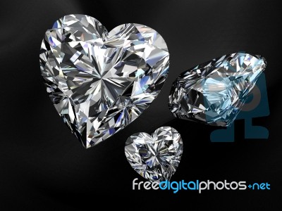 Diamond Jewel Stone Stock Image