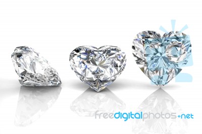 Diamond Jewel Stone Stock Image