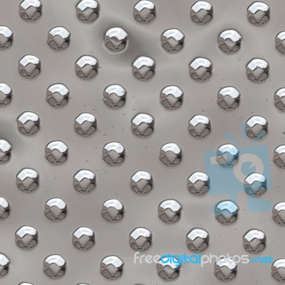 Diamond Plate Background Stock Image