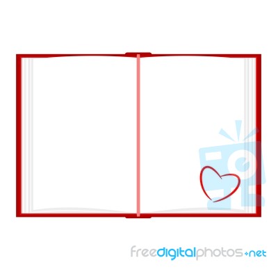 Diary Of Love Stock Image