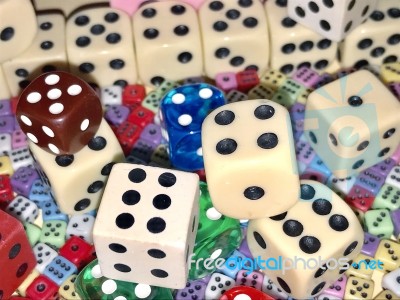 Dices Stock Photo