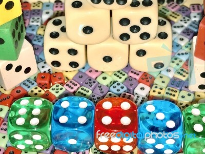 Dices Stock Photo