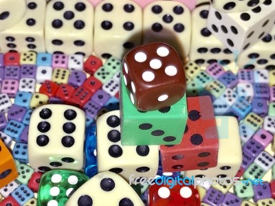 Dices Stock Photo