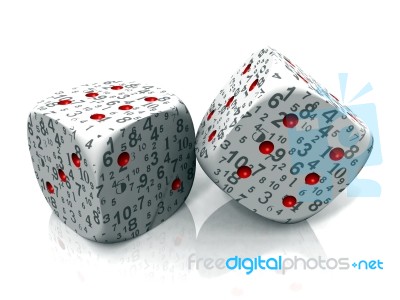 Dices Stock Image