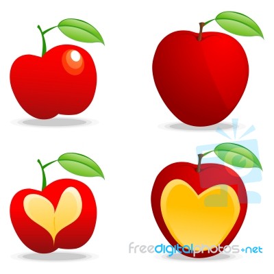 Different Apples Stock Image