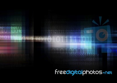 Digital Abstract Background Stock Image