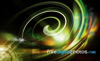 Digital Background Stock Image