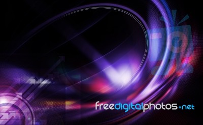 Digital Background Stock Image