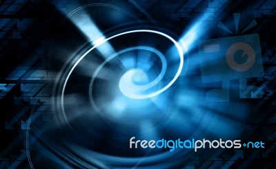 Digital Background Stock Image