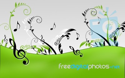 Digital Background Stock Image