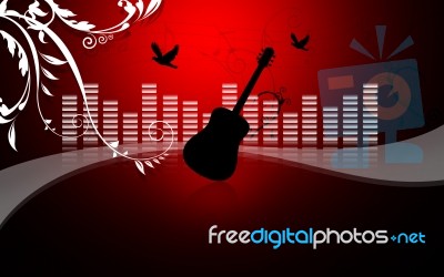 Digital Background Stock Image