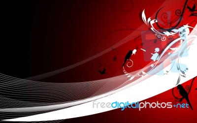 Digital Background Stock Image