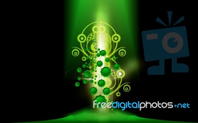 Digital Background Stock Image