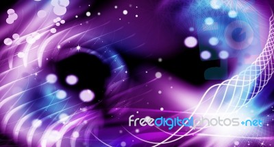 Digital Background Stock Image