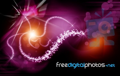 Digital Background Stock Image