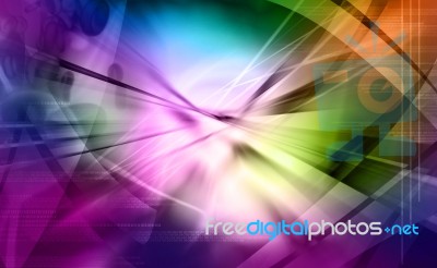 Digital Background Stock Image