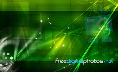 Digital Background Stock Image