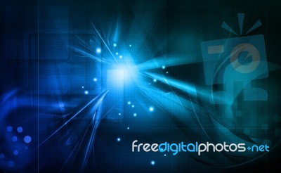 Digital Background Stock Image