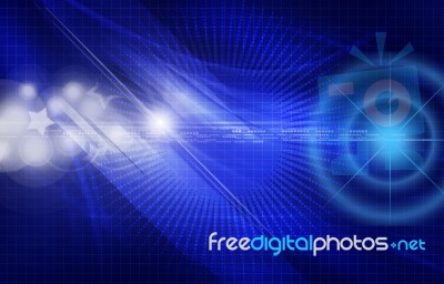 Digital Background Stock Image