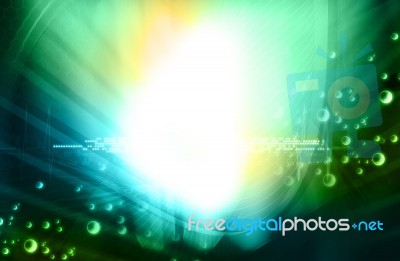 Digital Background Stock Image