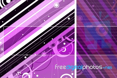 Digital Background Stock Image