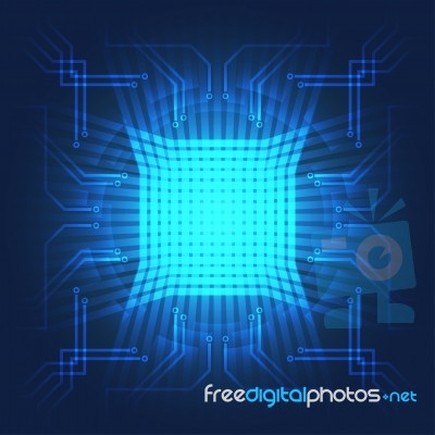 Digital Background Stock Image