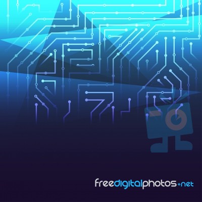 Digital Background Stock Image