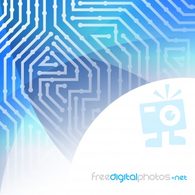 Digital Background Stock Image