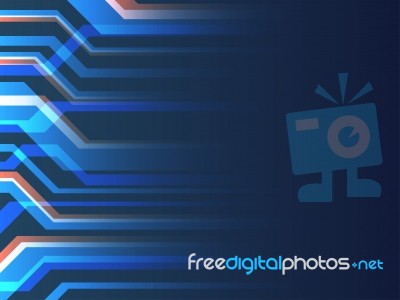 Digital Background Stock Image