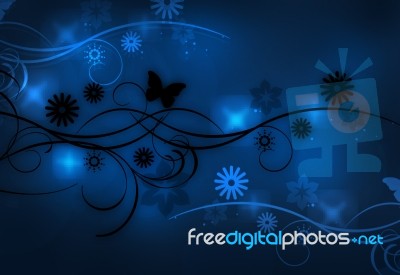 Digital Background Stock Image