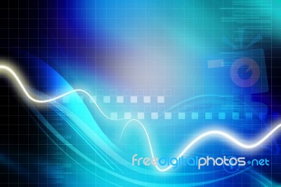 Digital Background Stock Image