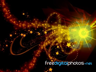 Digital Background Stock Image