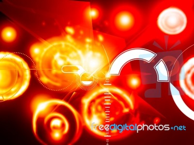 Digital Background Stock Image