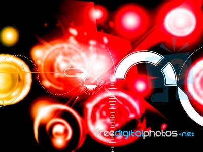 Digital Background Stock Image