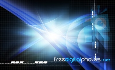 Digital Background Stock Image