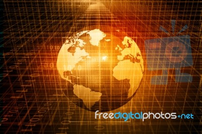 Digital Globe Stock Image