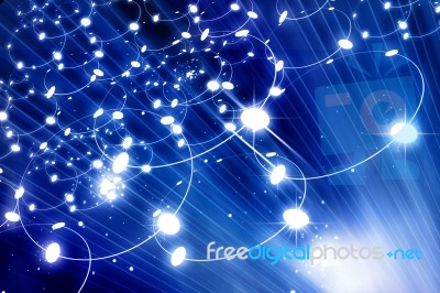 Digital  Network Stock Image