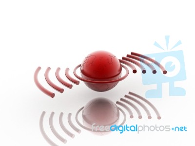 Digital Signal Stock Image