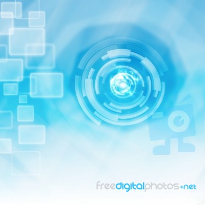 Digital Technology Background Part 2 Stock Image