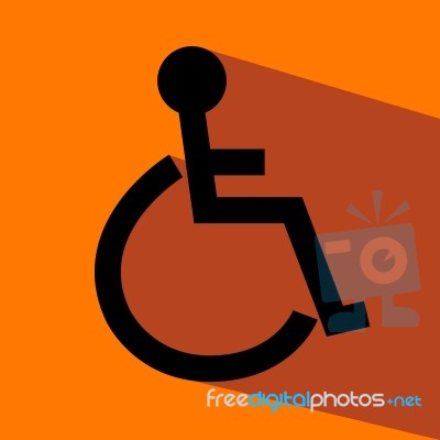 Disable  Icon Stock Image