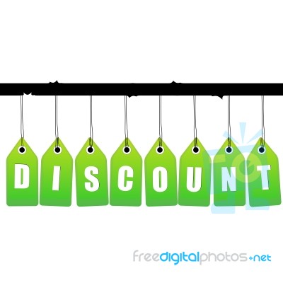 Discount Tag Stock Image