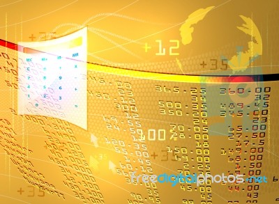 Display Stock Market Stock Image