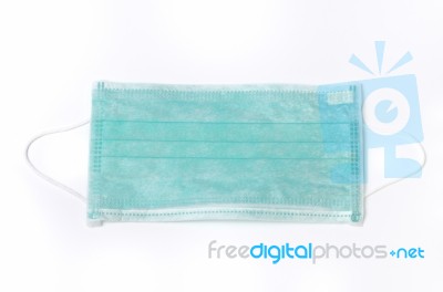 Disposable Face Mask Stock Photo