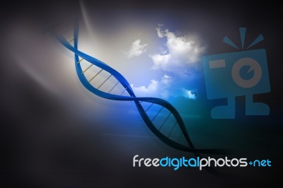 Dna Structure Stock Image