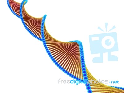 Dna Structure Stock Image