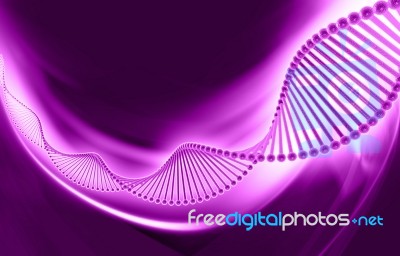 Dna Structure Stock Image