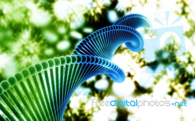 Dna Structure Stock Image