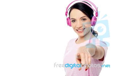 Do You Like Music ? Stock Photo