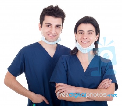 Doctors Team Stock Photo