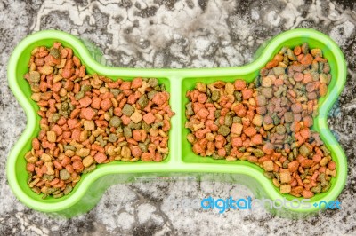 Dog Food Stock Photo